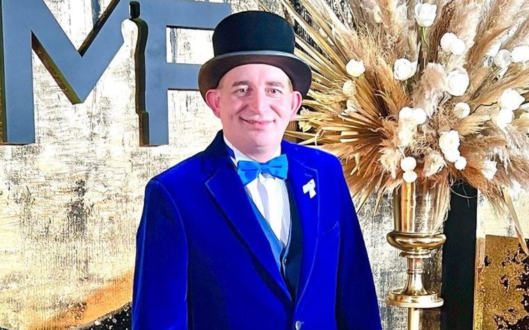 Mago sin Dientes El cómico logró asistir a los Premios Martín Fierro sin ser parte de la industria de la TV. Foto: Instagram Mago sin Dientes