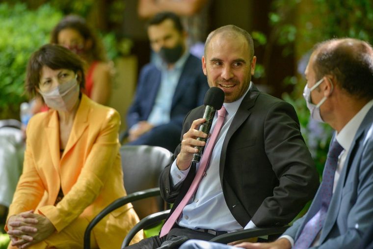 Martín Guzmán, ministro de Economía, dio detalles de su programa económico en Neuquén. Foto: Twitter Martín Guzmán