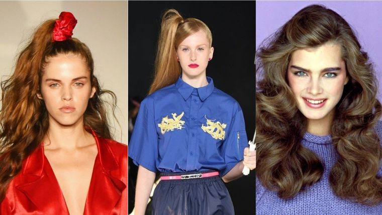 Los peinados que se pusieron de moda. Foto: Gentileza