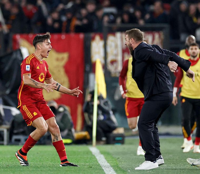 Dybala despidió a de Rossi de manera sentida. Foto: @paulodybala