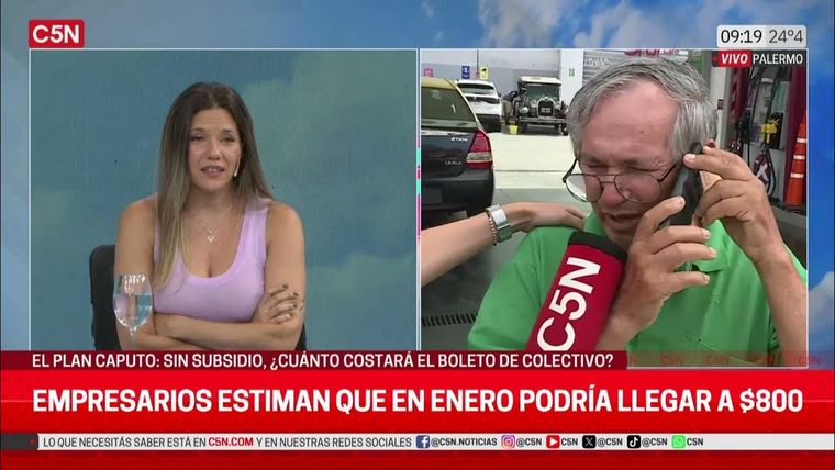 El testimonio de un taxista que generó sospechas Foto: Captura de video C5N