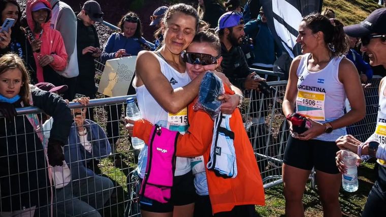 Camila Cioffi y Pía Carayol Bressan, las mendocinas en el Mundial de Running.&nbsp;