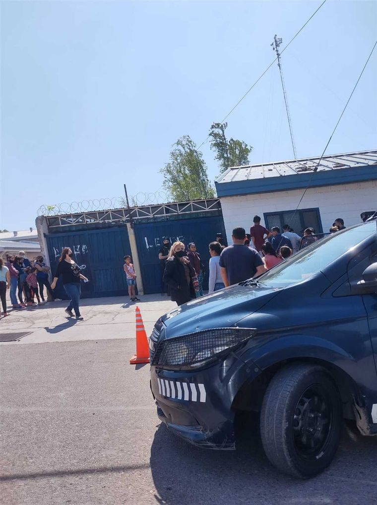El hecho ocurrió frente a la escuela Quintanilla
