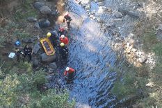 La joven cayó al arroyo Goye y tras varias horas de búsqueda hallaron su cuerpo