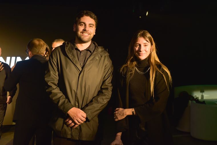 Facundo Muñóz y María Paz André. Facundo Muñóz y María Paz André.