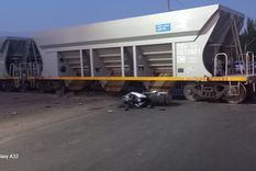 Un motociclista murió tras ser impactado por un tren en Maipú Foto: Ministerio de Seguridad de Mendoza