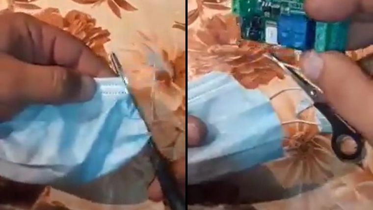 Se viralizó en Twitter.