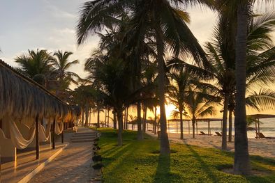 MDZol | Mancora tiene hoy sus playas vacías.