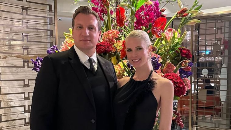 El exfutbolista será padre nuevamente junto a su esposa. Foto: Instagram/ @danielachristiansson. 
