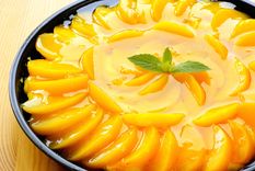 Tarta de durazno y crema Una receta simple y deliciosa para hacer en pocos minutos. Foto: Ph Shutterstock