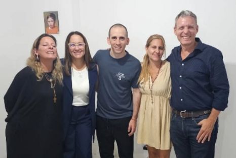 Nahuel Gallo se reunió con la familia de Germán Giuliani, que es el único argentino sigue preso en Venezuela Nahuel Gallo se reunió con la familia de Germán Giuliani, que es el único argentino sigue preso en Venezuela