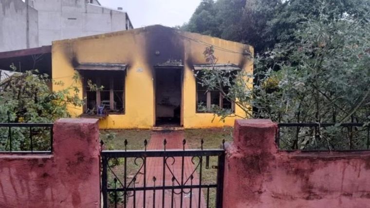 La víctima no logró salir del incendio Foto: Misiones online
