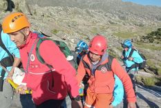 rescataron a una mujer en el cerro champaqui, luego de 12 horas
