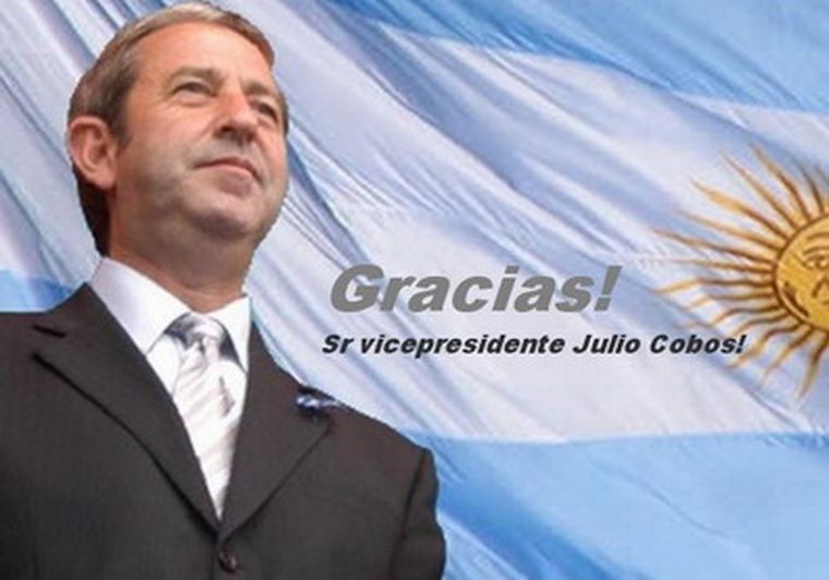 El vicepresidente Julio Cobos. Foto: web