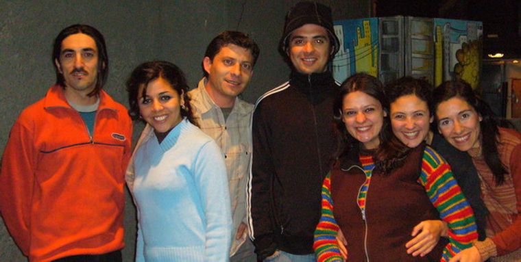 La imagen fue tomada  durante un ensayo del elenco de la obra infantil Animales Sueltos. Foto: Mdz