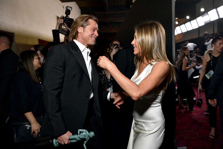 Brad Pitt y Jennifer Aniston