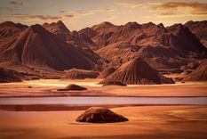 La Puna norteña esconde maravillosos paisajes que parecen de otro planeta Foto: Ruta Natural