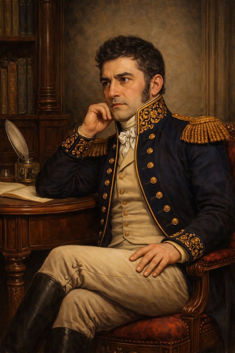 San Martín, según la IA. El libertador fue, además, psicólogo de su tropa y su pueblo.