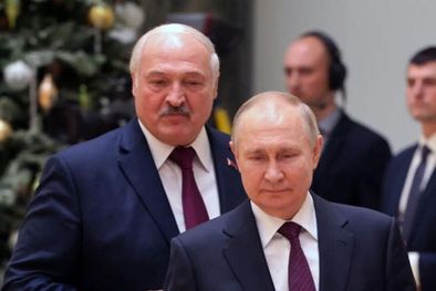 MDZol | Durante la revuelta de Wagner Lukashenko dejó de ser el socio menor de Putin y se convirtió en su guardaespaldas. Foto: Getty Images