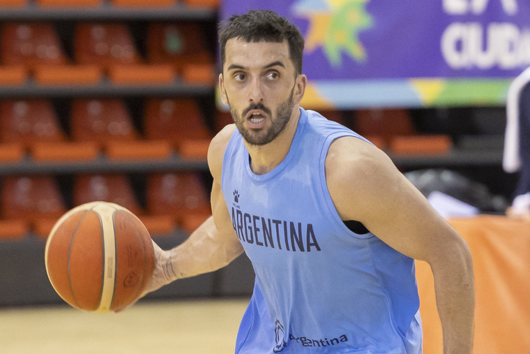Campazzo habló desde España, donde se prepara con la Selección argentina de básquet Foto: Prensa CAB