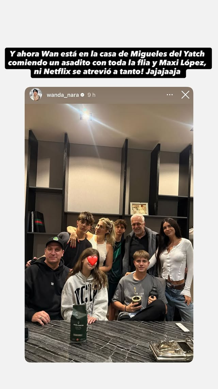 Marcia Frisciotti sobre Wanda Nara en Instagram. Créditos: Instagram / gossipeame Marcia Frisciotti sobre Wanda Nara en Instagram. Créditos: Instagram / gossipeame