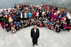 Se cree que Chana encabezaba la familia más grande del mundo. Foto: Getty Images