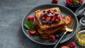 Placer casero: receta de tostadas francesas con miel listas en minutos. Placer casero: receta de tostadas francesas con miel listas en minutos.