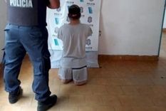 Capturado El ladrón fue atrapado por los efectivos.