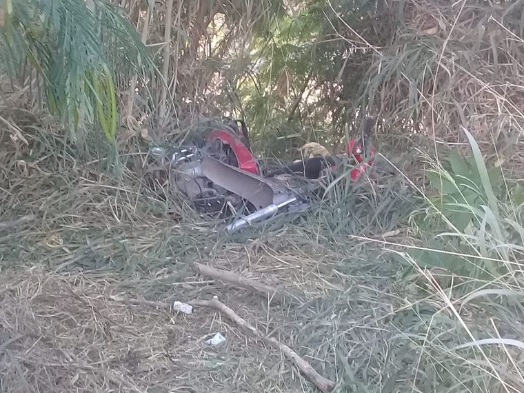 La moto sin ruedas estaba al lado del cuerpo de Núñez