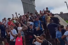 la lepra copo rio... y en el cristo se acordo del descenso de godoy cruz