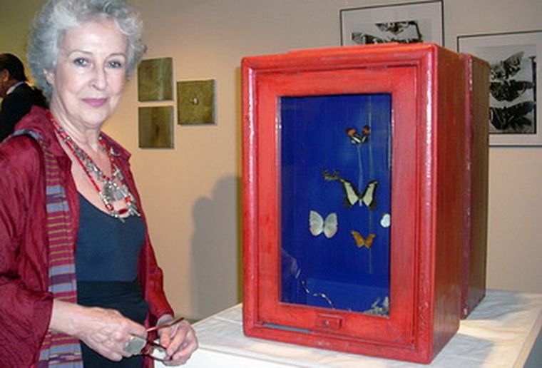 La talentosa artista mendocina. Foto: Fundación Alon.