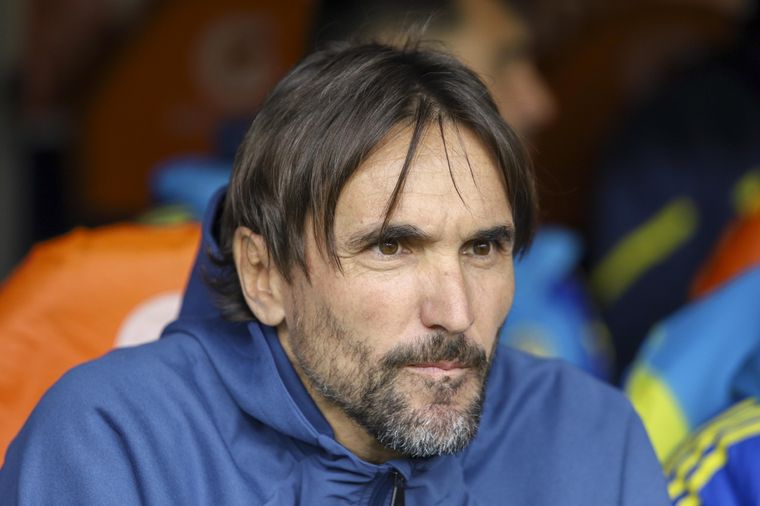 Diego Martínez no podrá contar con Rojo. Foto: NA