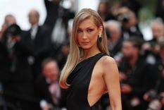 Bella Hadid en el Festival de Cannes 2025. Foto: EFE Bella Hadid en el Festival de Cannes 2025. Foto: EFE