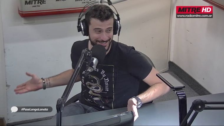 Diego Leuco renunció a Radio Mitre Foto: Captura de video Radio Mitre