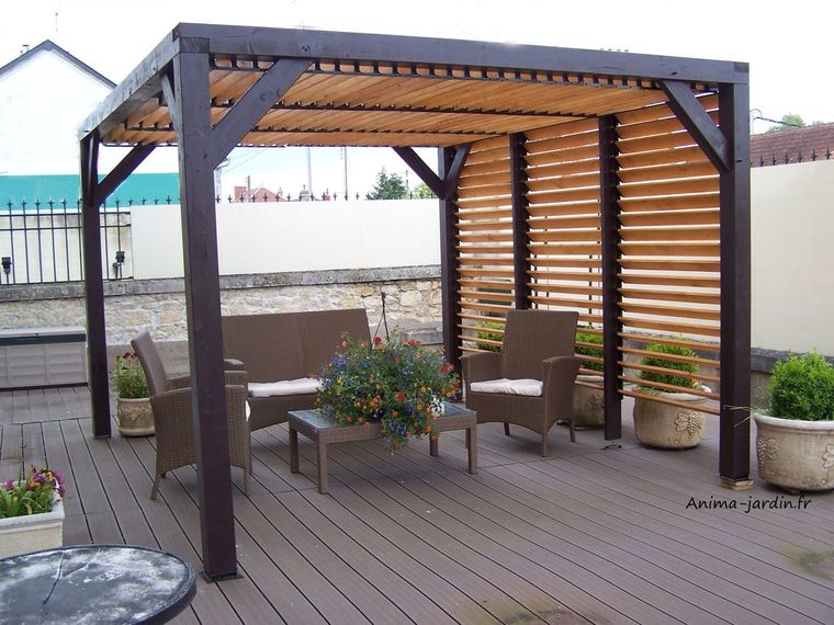 Pérgola. Foto: Pinterest - ar.pinterest.com