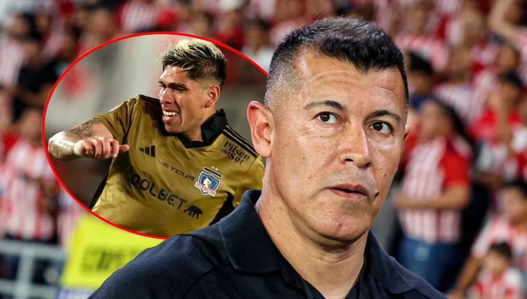 Jorge Almirón habló sobre la salida de Carlos Palacios de Colo-Colo. Foto: Prensa Colo-Colo