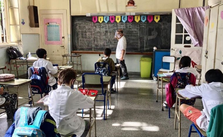 En CABA será obligatoria la asistencia a clases Foto: Twitter