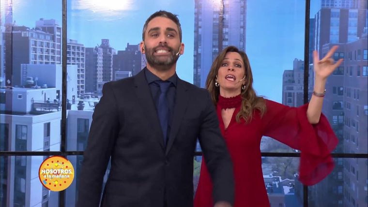 El Pollo Álvarez y Sandra Borghi