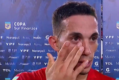 El futbolista fue elegido como la figura de la cancha. Foto: Captura de TV