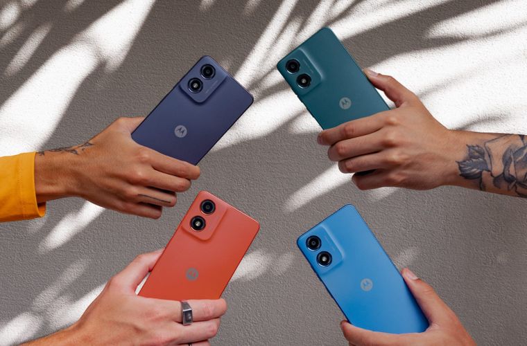 Motorola ofrece el Moto G04s con pantalla grande, batería de 5.000 mAh y cámara principal de 50 megapíxeles.