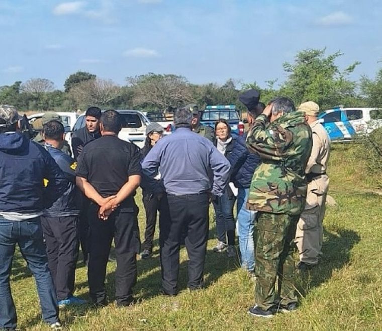 Sigue la búsqueda de Loan en Corrientes (imagen de archivo) Foto: Ministerio de Seguridad de la Nación.