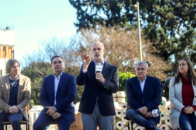 Horacio Rodríguez Larreta dio detalles de algunas iniciativas que aspira a impulsar en caso de llegar a la Casa Rosada. Foto: Prensa Horacio Rodríguez Larreta