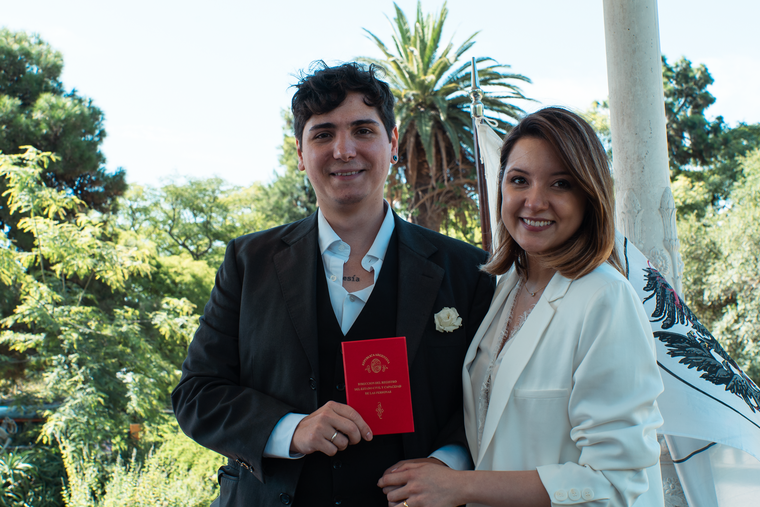 Veinticuatro parejas eligieron puntos reconocidos de la Ciudad para celebrar su unión Foto: Gobierno de la Ciudad de Buenos Aires
