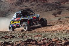 La dupla Zille-Cesana sigue firme en el Dakar y va por la gloria.