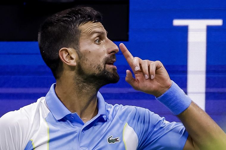 Djokovic, enojado con la ATP. Foto: EFE