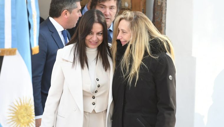 Sandra Pettovello y Karina Milei Sandra Pettovello y Karina Milei