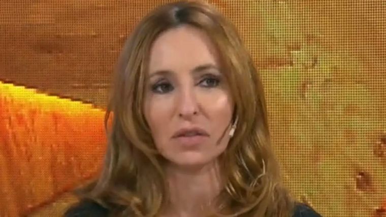 Analía Franchín relató un duro momento personal. / Captura Telefe
