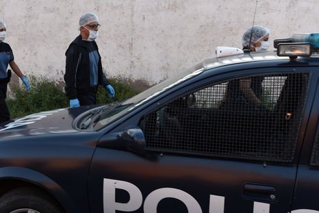 Policía científica trabajó en el lugar Foto: Archivo