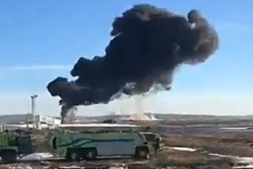 El accidente ocurrió este viernes Foto: Captura de pantalla El accidente ocurrió este viernes Foto: Captura de pantalla