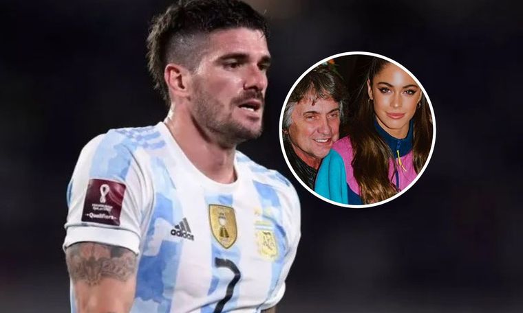 Rodrigo de Paul habló de su relación con Alejandro Stoessel. El futbolista fue consultado sobre su vínculo con el padre de Tini.